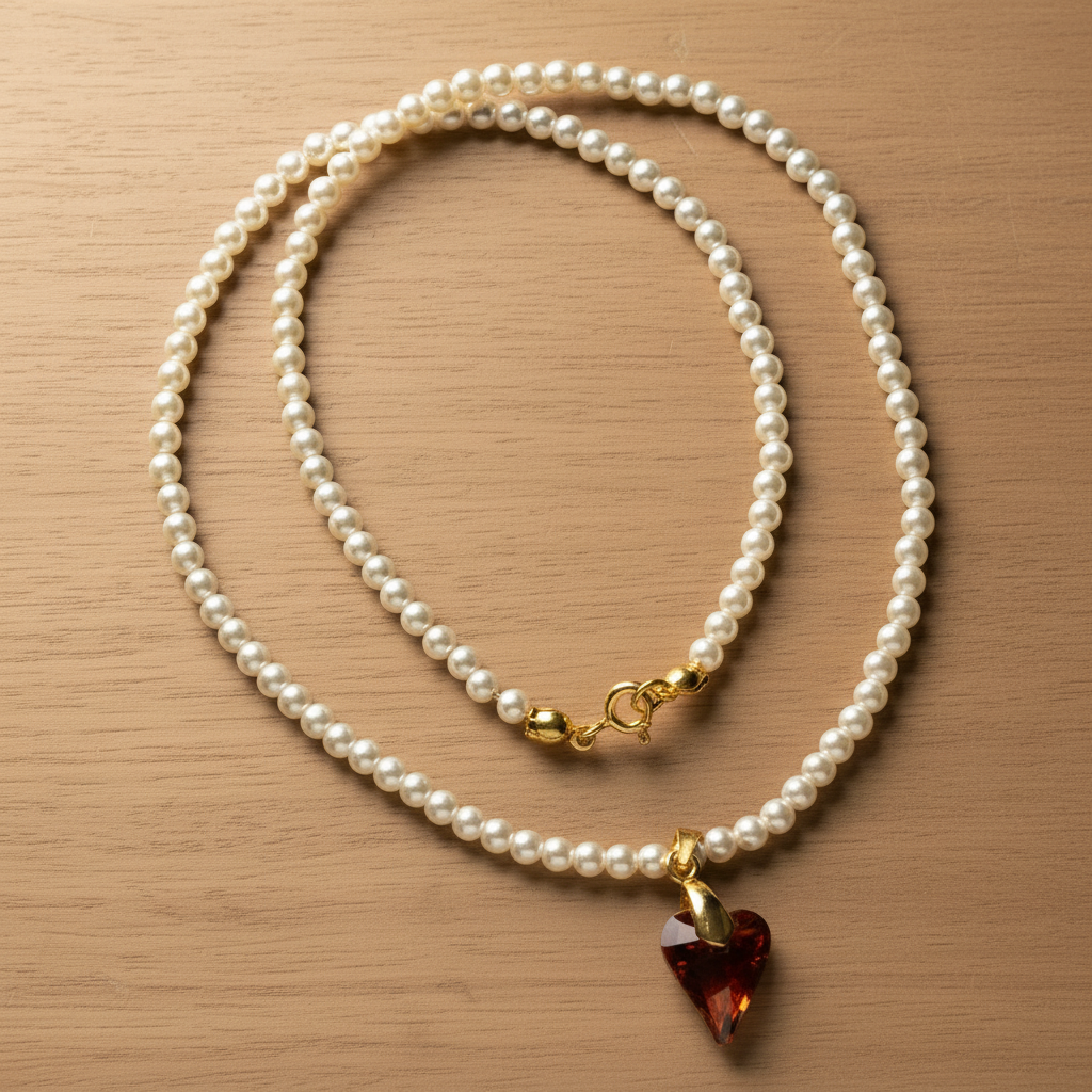 Collar sobre Madera de Alerce Clara